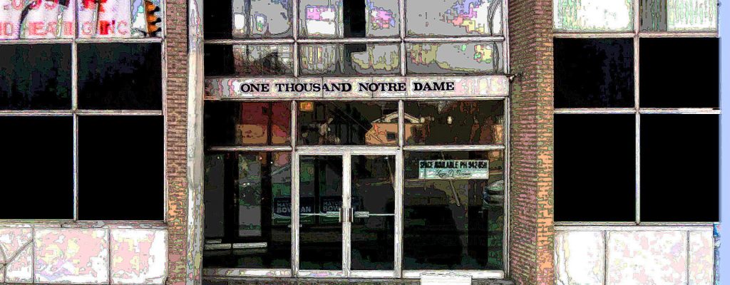 1000 Notre Dame: Main Floor – 2250 sq ft.
