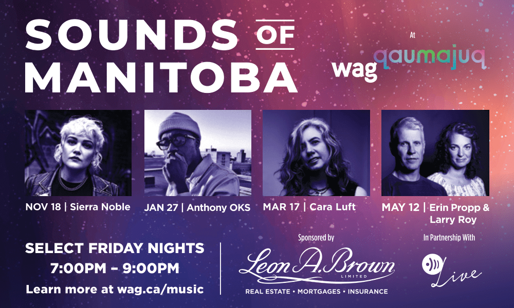 Leon A. Brown Brings Sounds of Manitoba to WAG-Qaumajuq